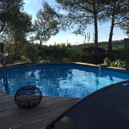 Villa En Bordure De Colline*Piscine*Clim*Netflix Les Matelles Exteriér fotografie