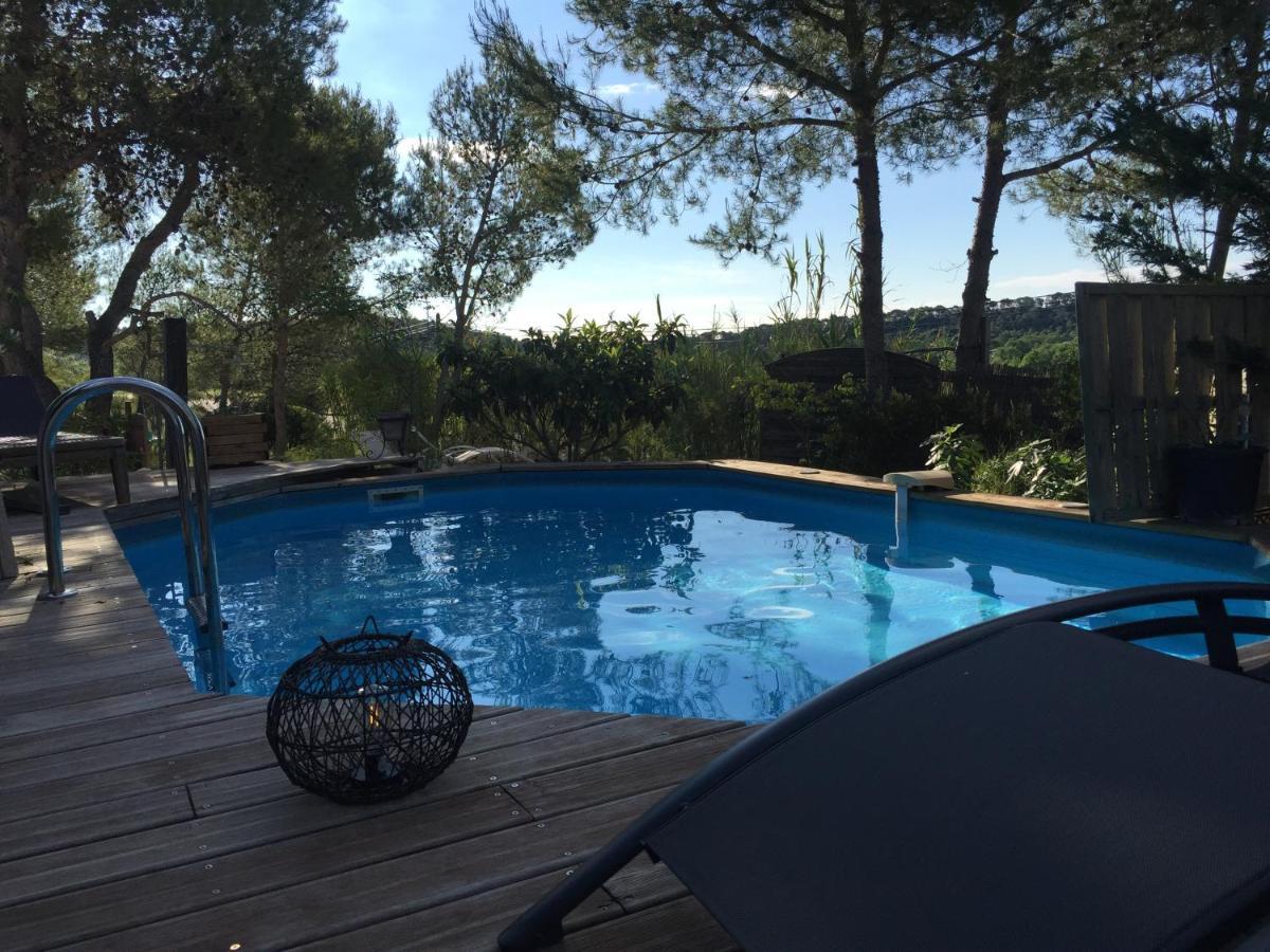 Villa En Bordure De Colline*Piscine*Clim*Netflix Les Matelles Exteriér fotografie