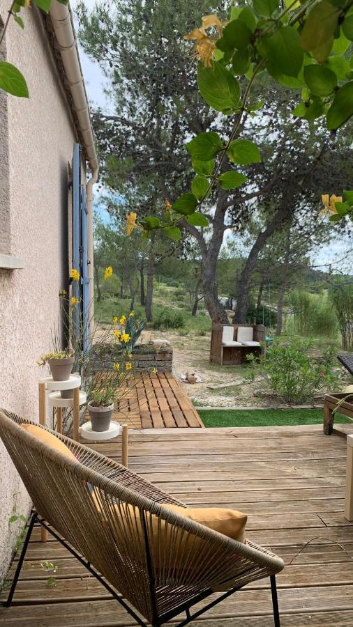 Villa En Bordure De Colline*Piscine*Clim*Netflix Les Matelles Exteriér fotografie