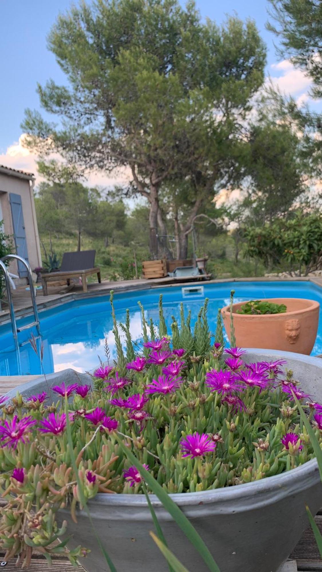Villa En Bordure De Colline*Piscine*Clim*Netflix Les Matelles Exteriér fotografie